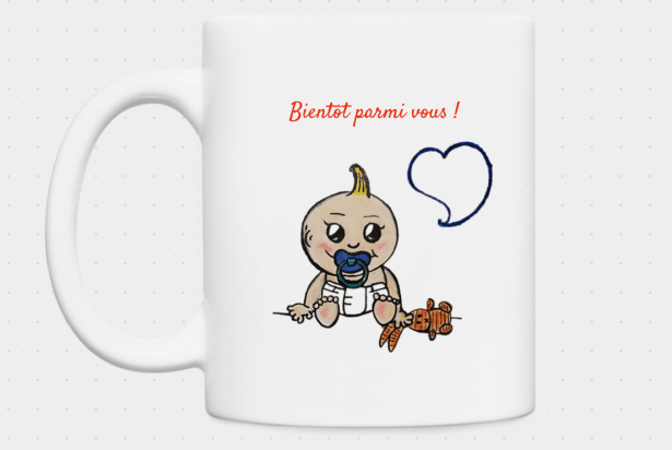 tasse faire-part naissance